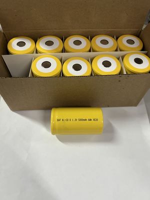 Constant Current / constant Voltage Nickel Cadmium Battery -20°C To 55°C Discharge 1000mA 0.2C to 1.0V/ Cell for Charging