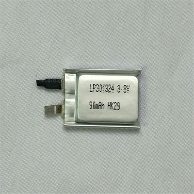 Li-polymer Cell Lithium Polymer Battery with PCB Protection and 4.2V Charging Cut-off Voltage