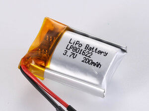 LP801622 3.7V 200MAH Prismatic Lithium Polymer Rechargeable Battery The Ultimate Power Solution for Your Business
