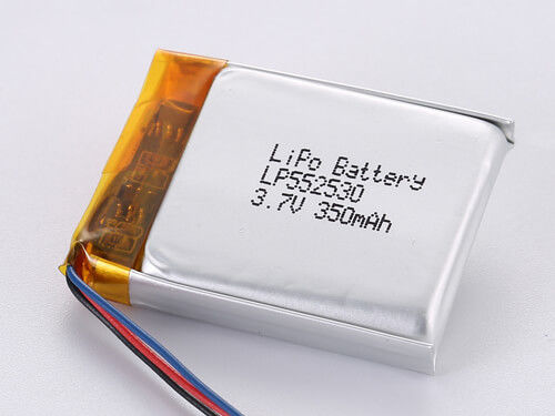 LP552530 3.7V 350MAH Rechargeable Lithium Polymer Battery -20 To 45 Degrees Celsius A Grade Top Performance