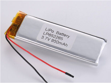 LP652265 3.7V 950MHA li ion battery manufacturers Other Anode Material High Capacity LiPo Pack for Country Markets by EWT