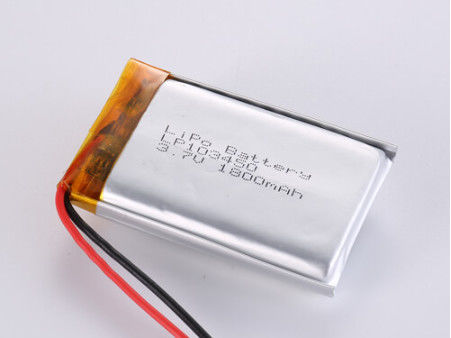 LP103450 3.7V 1800MAH li ion battery manufacturers EWT Logo Lithium Polymer Battery Chargeable Coin Capacity