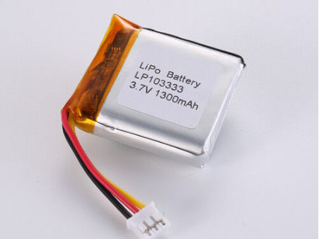 LP103333 3.7V 1300MAH Lithium Polymer Battery Manufacturers with Chemical Composition