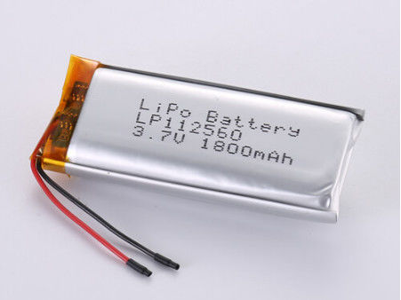 LP112560 3.7V 1800MAH Li Ion Battery Manufacturers with Overdischarge Protection and Pack Soft Pack