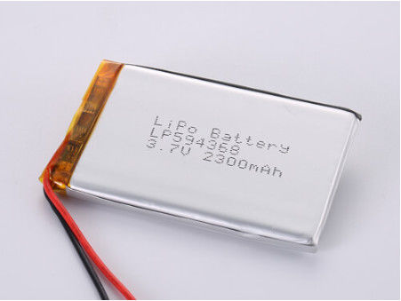 Oem Acceptable Open Voltage 3.7V 2300MAH Lithium Polymer Battery with 1 Year Shelf Life and Nominal Voltage of 3.7v