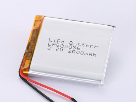 LP605056 3.7v Lipo Battery High Capacity Lithium Polymer Battery 2000MAH PCB Protection Polymer Li-ion Rechargeable Cell