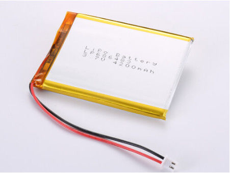 LP686483 3.7V 4200MAH Li Ion Battery Manufactured In Production High Capacity LiPo Pack for 20C -60C Temperature Range