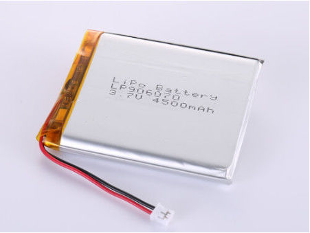 Customizable Lithium Polymer Battery LP906070 3.7V 4500mah for Industrial Needs