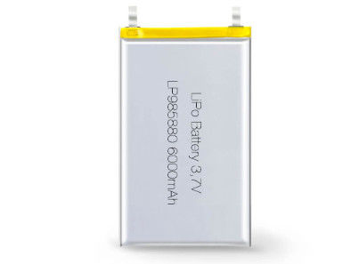 Industrial-Grade LP985880 3.7V 6000MAH Li Ion Battery Manufacturers with 2-3 Hours Charging Time and OEM/ODM Support