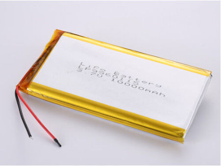 LP9960115 3.7V 10000MAH Long Cycle Life Lithium Polymer Battery Li-polymer Cell for -20°C To 60°C 500 Cycles Manufacturers