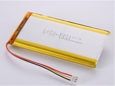 FT203040P/3.7V/210mAh Li-polymer Battery Cell for LP1066121 3.7V 10000MAH Discharge Temperature -20 To 60 Degrees Celsius