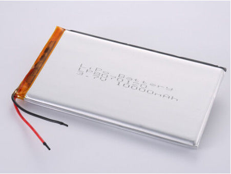 Long-lasting 3.7V Li-polymer Battery with 500 Cycles Cycle Life and 10000MAH Capacity ' Requirements