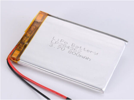 LP284362 3.7V 800MAH Li Ion Battery Manufacturers High Capacity LiPo Pack with Short Circuit Protection and Safety