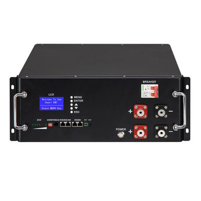 lithium iron phosphate battery pack Rack type energy storage lithium battery 48V/51.2V 100Ah household photovoltaic household