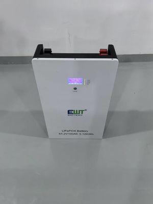 Reliable EWT LiFePO4 51.2V 100Ah 5.12kWh Battery for Solar Home & Off-Grid Systems