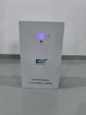 li ion battery manufacturers Advanced EWT 51.2V 100Ah LiFePO4 Battery for Whole Home Energy Storage & Grid-Tie Systems