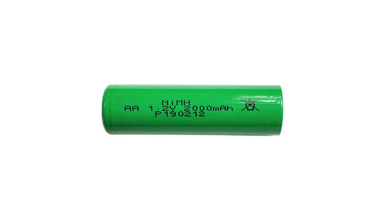 NI-MH AA 1.2V 2000MAH Yes Odm Nickel Metal Hydride Battery with 10% Per Month Self-Discharge Rate and BMS