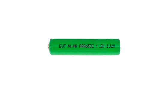NiMH Rechargeable Battery AA 1.2V 650mAh 500-1000 Cycles